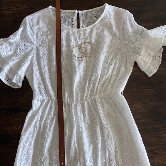 SHEIN layered ruffled romper. - Picture 7 of 9